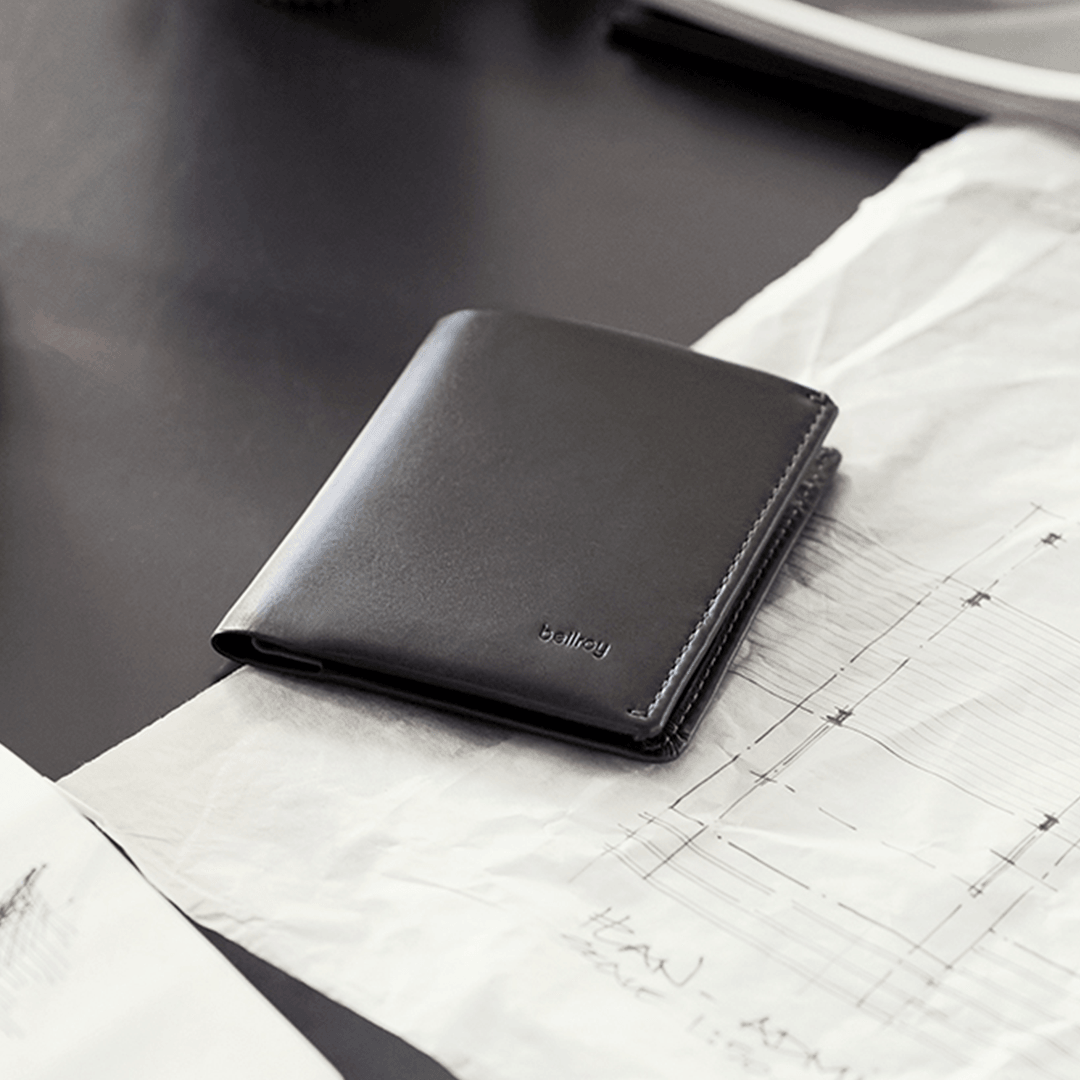 Bellroy, Bellroy Note Sleeve | Slim Men's Leather Wallet