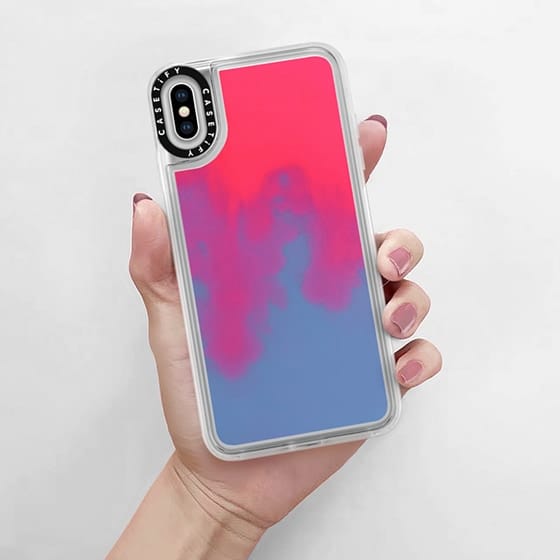 CASETiFY, CASETiFY Neon Sand Liquid Case for IPhone Xs Max