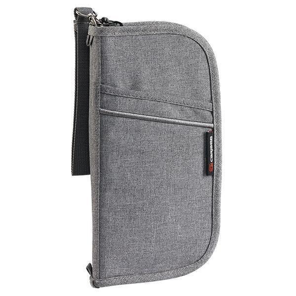 Caribee, Caribee Travel Document Wallet - Charcoal Distress