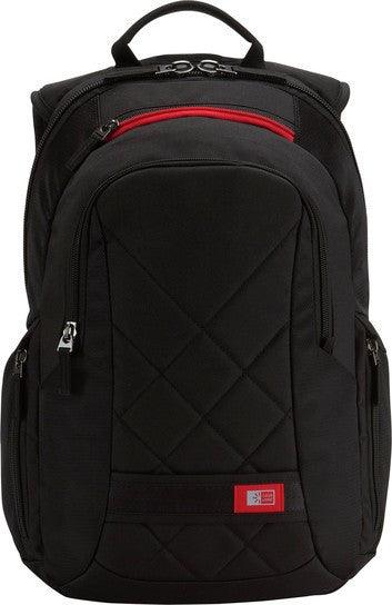 Case Logic, Case Logic Sporty Polyester 14" Backpack DLBP114 - Black