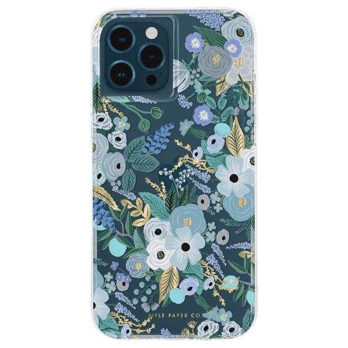 Casemate, Casemate Rilfle Paper Co. iPhone 13 (6.1") case - Garden Party Blue