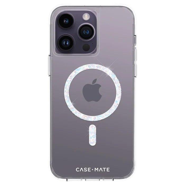 Casemate, Casemate Twinkle Diamond - Clear (Works with MagSafe) Case For IPhone 14 series