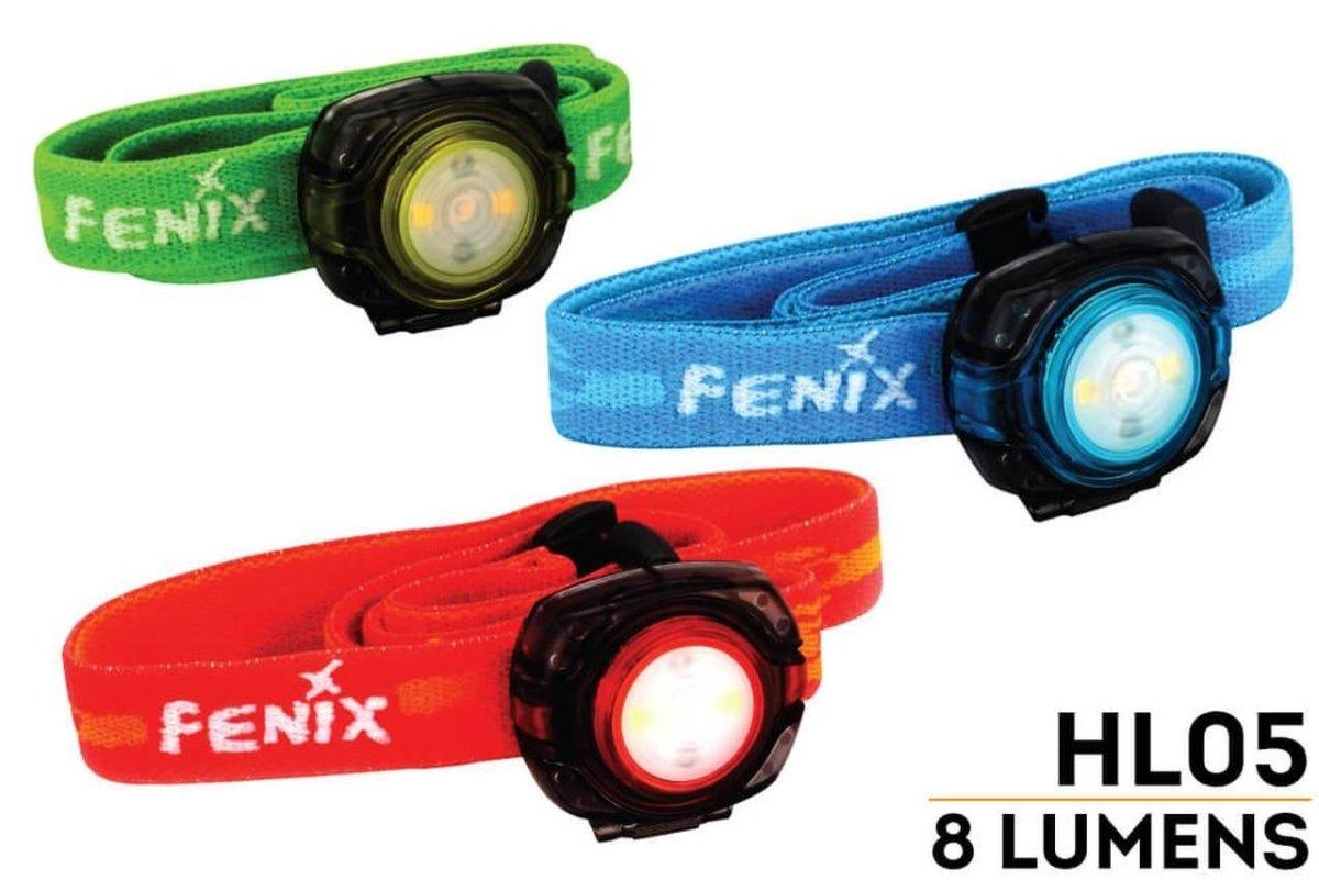 Fenix, (Clearance) Fenix HL05 LED Headlamp - Orange Red