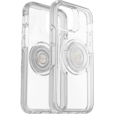 OTTERBOX, (Clearance) Otterbox iPhone 12 mini Otter + Pop Symmetry Series Clear Case - Clear Pop