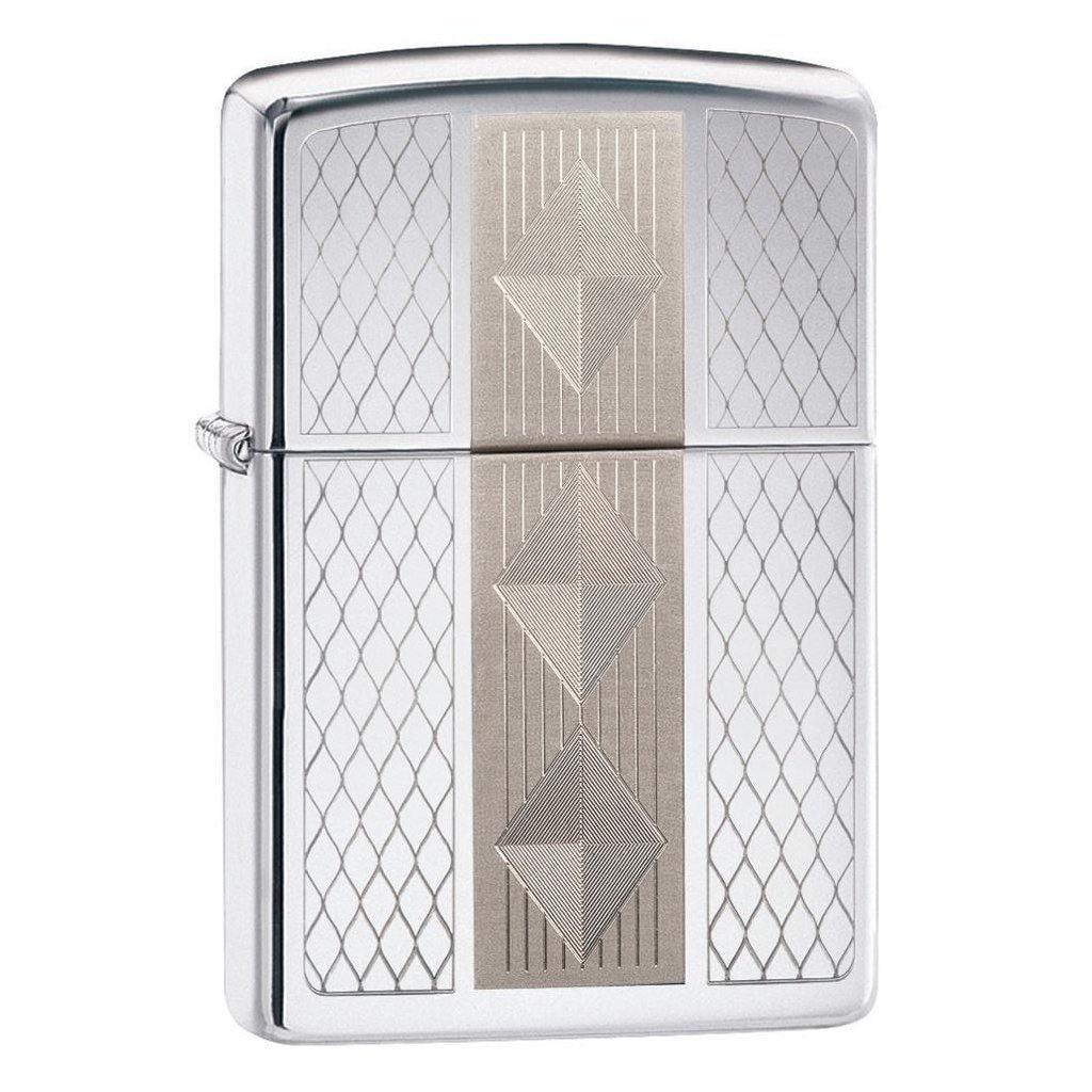 Zippo, (Clearance) Zippo Diamond Grill Windproof Lighter (29424)