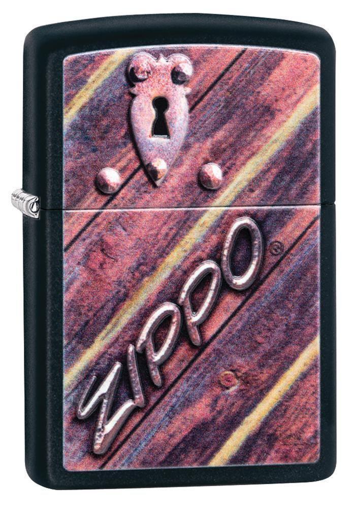 Zippo, (Clearance) Zippo Zippo Lock Design Windproof Lighter (29986)