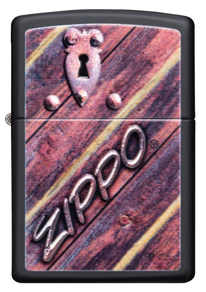 Zippo, (Clearance) Zippo Zippo Lock Design Windproof Lighter (29986)