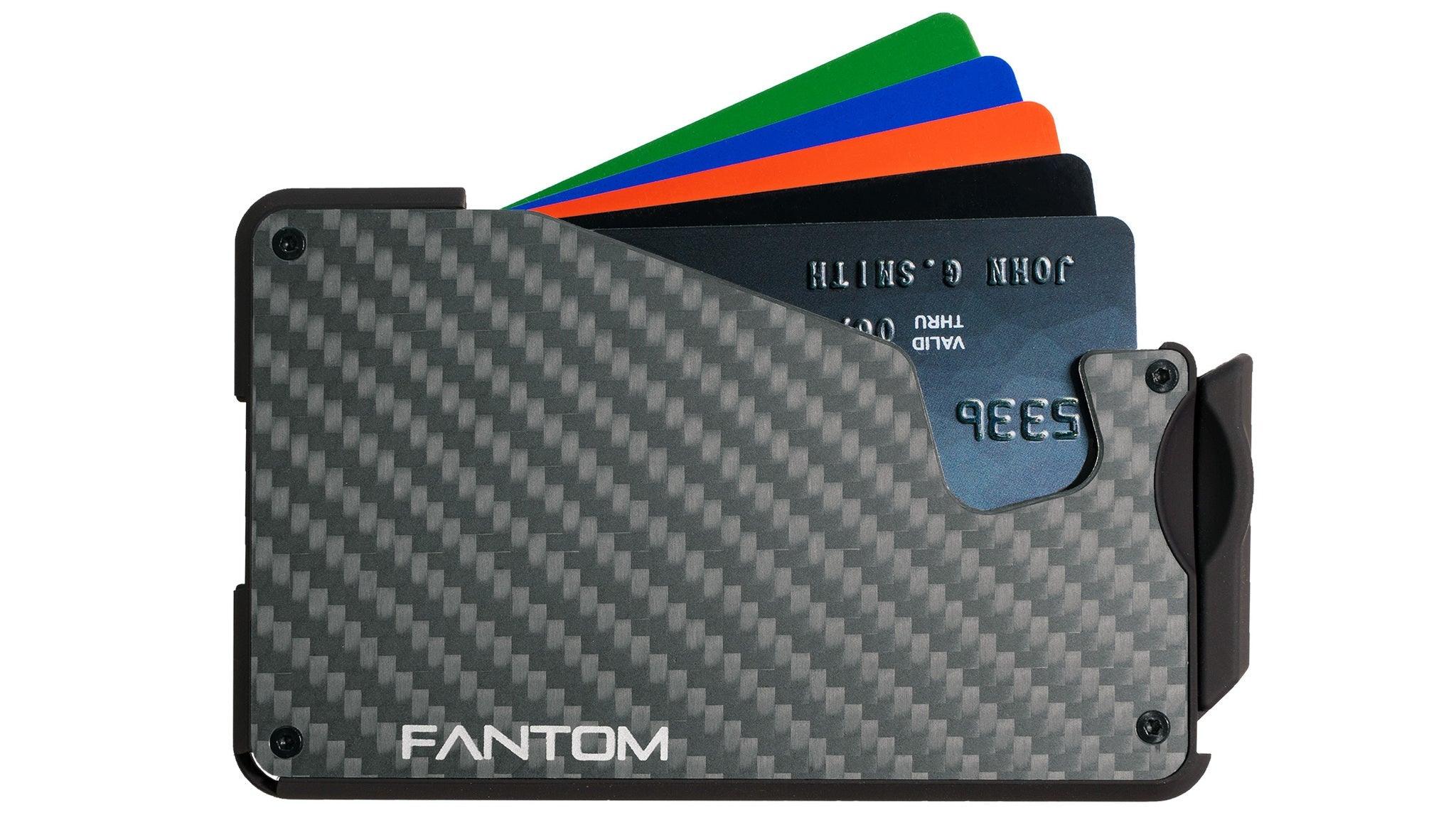 FANTOM, Fantom S - Aluminum Minimalist Wallet with Coin Holder