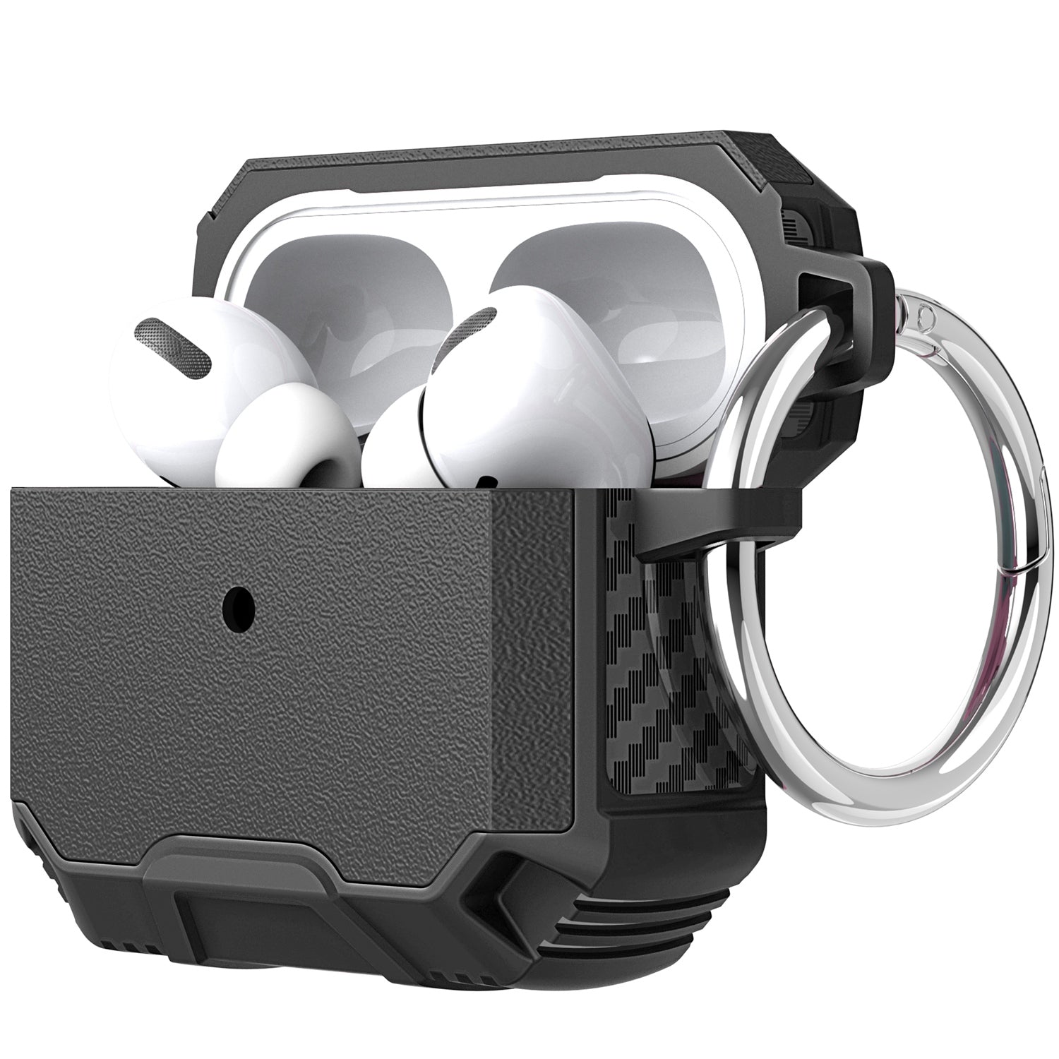 HRWireless, For AirPods 1/2 Tough Heavy Duty Hybrid Case Cover