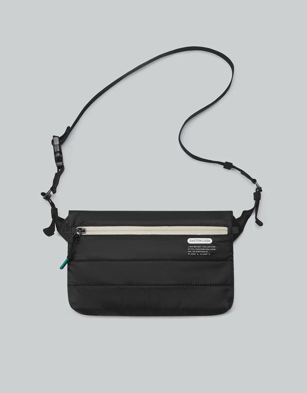 Gaston Luga, Gaston Luga Lightweight Bum Bag - Black