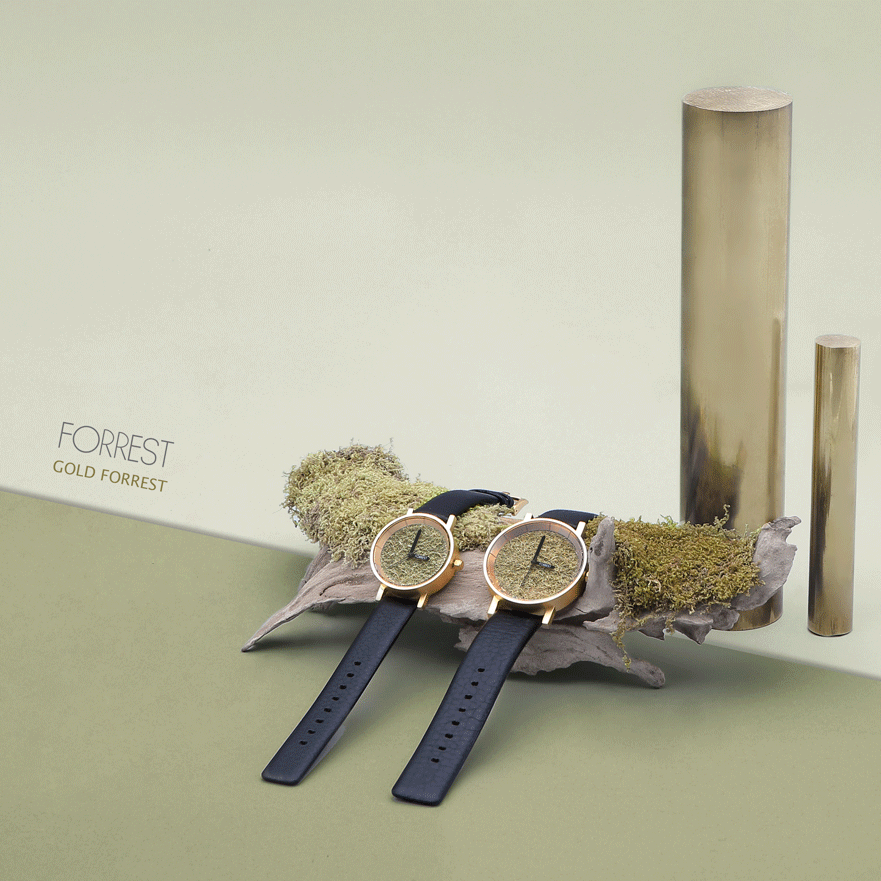 Forrest, Gold Forrest - Designer Timepiece by Forrest