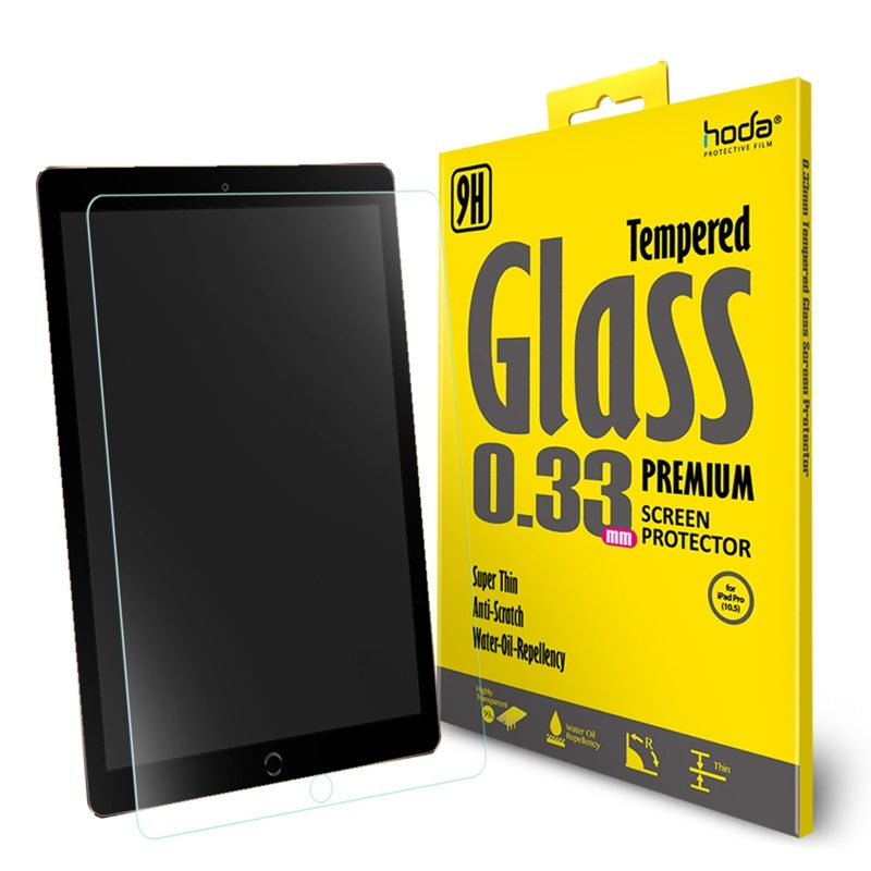 Hoda, Hoda 0.33mm Tempered Glass Screen Protector for iPad Pro 10.5/iPad Air 2019/Pro 10.5