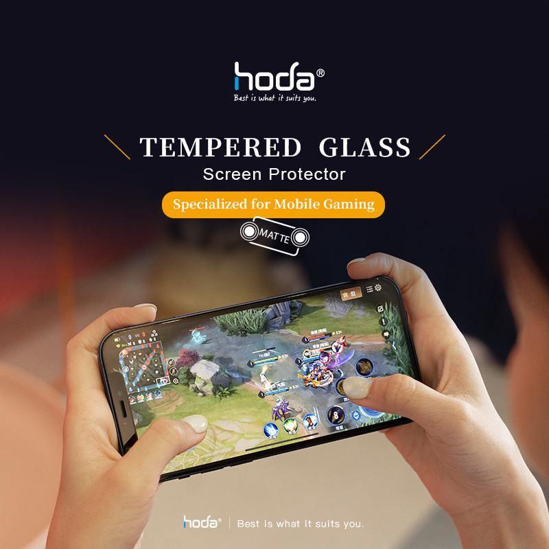 Hoda, Hoda 2.5D 0.33mm Full Coverage Tempered Glass iPhone 13 Series w/Helper - Matte