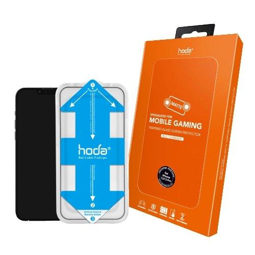 Hoda, Hoda 2.5D 0.33mm Full Coverage Tempered Glass iPhone 13 Series w/Helper - Matte