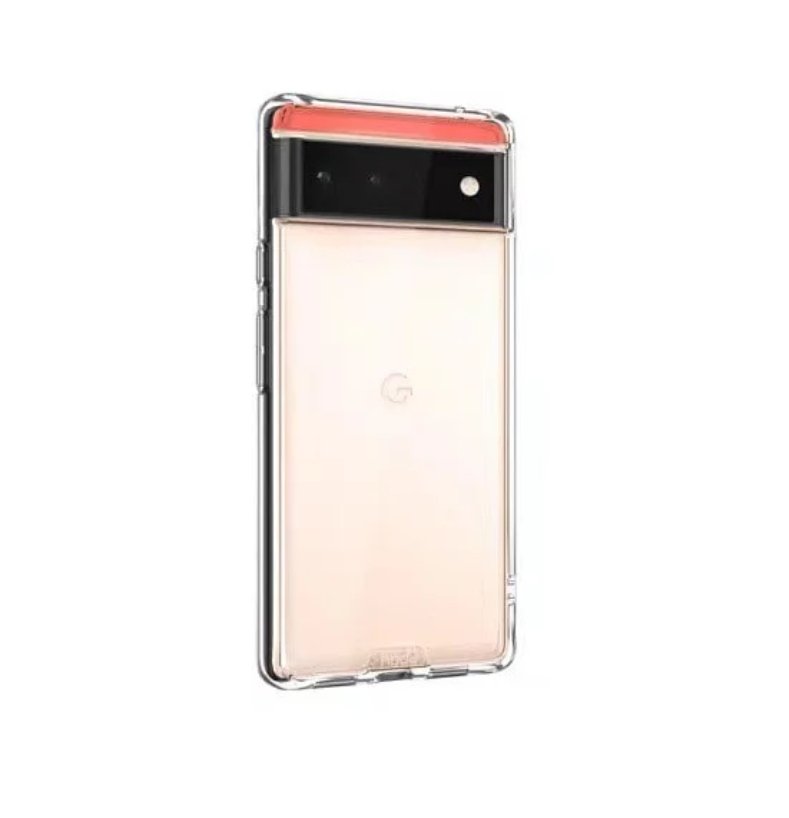 Hoda, Hoda Crystal Pro Glass Case Military Standard for Google Pixel 6 Series - Clear