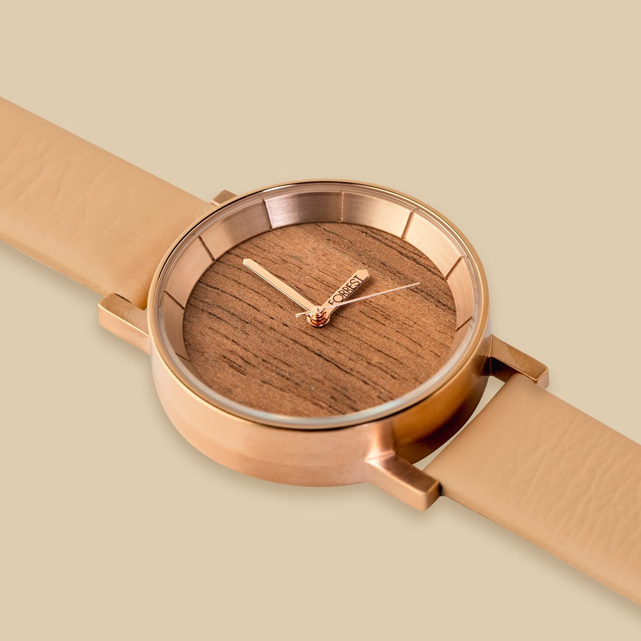 Forrest, Ivory Wood - Designer Timepiece by Forrest