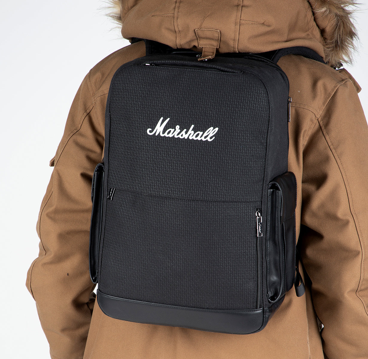 Marshall, Marshall Uptown Backpack Black/White