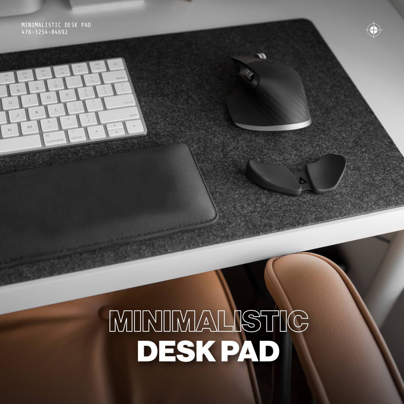 Deltahub, Minimalistic Desk Pad by DeltaHub