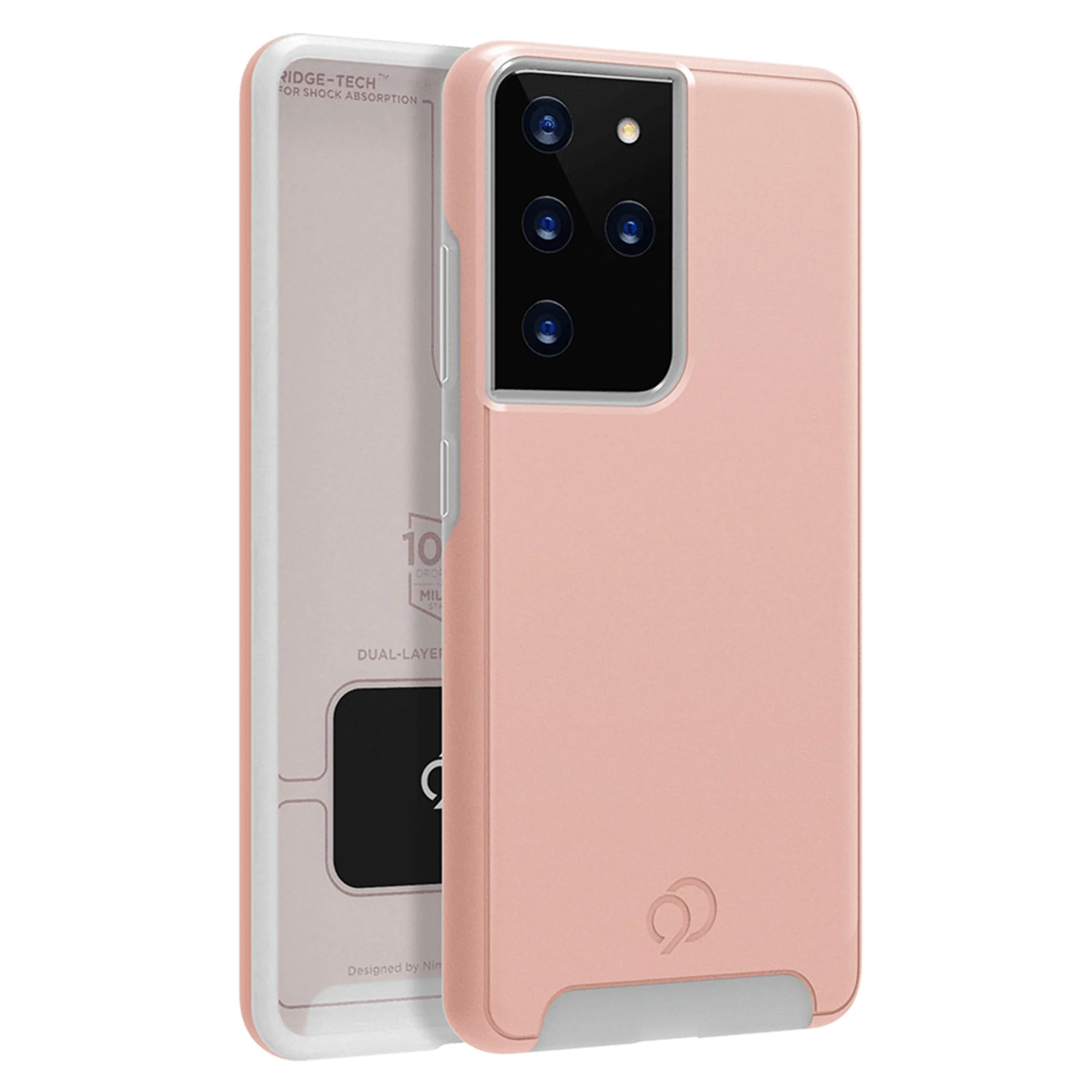 Nimbus9, Nimbus9 Cirrus 2 Galaxy S21 Ultra 5G Case - Rose Clear