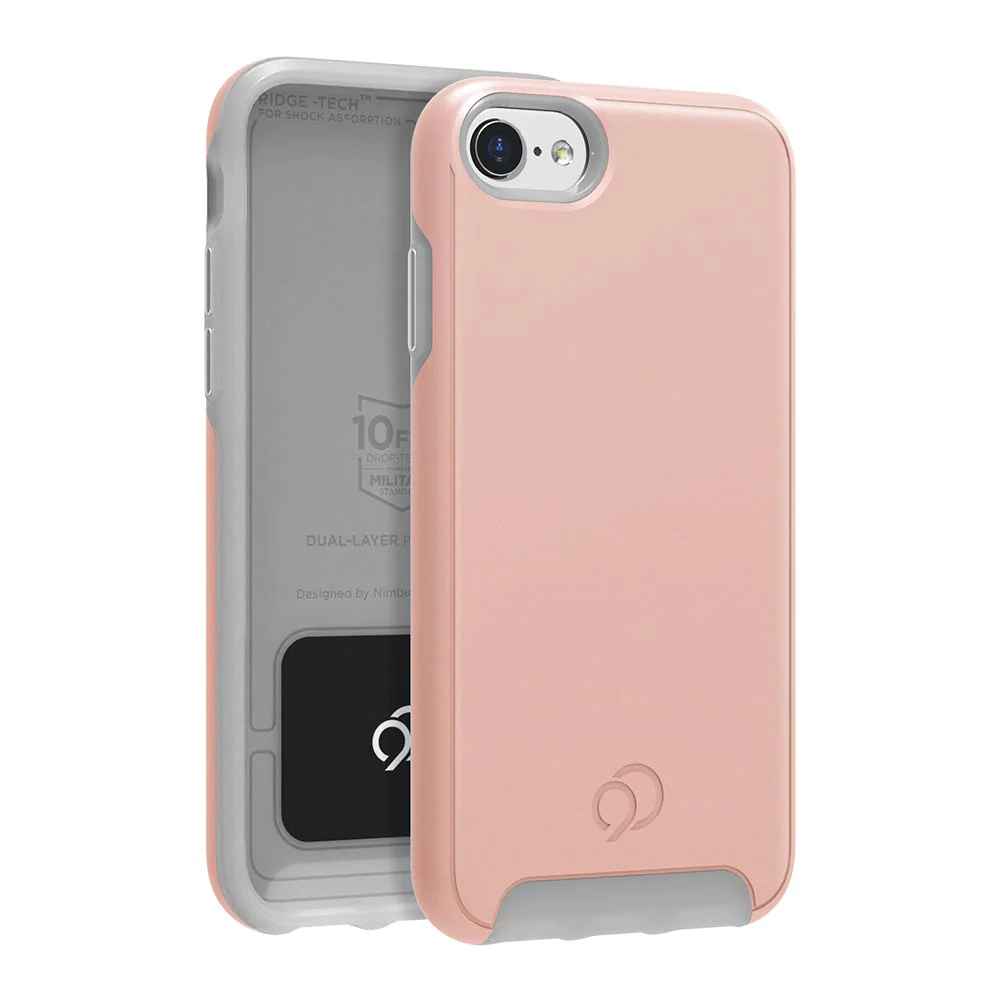 Nimbus9, Nimbus9 Cirrus 2 for iPhone SE (3rd and 2nd gen)/8/7 - Rose Clear