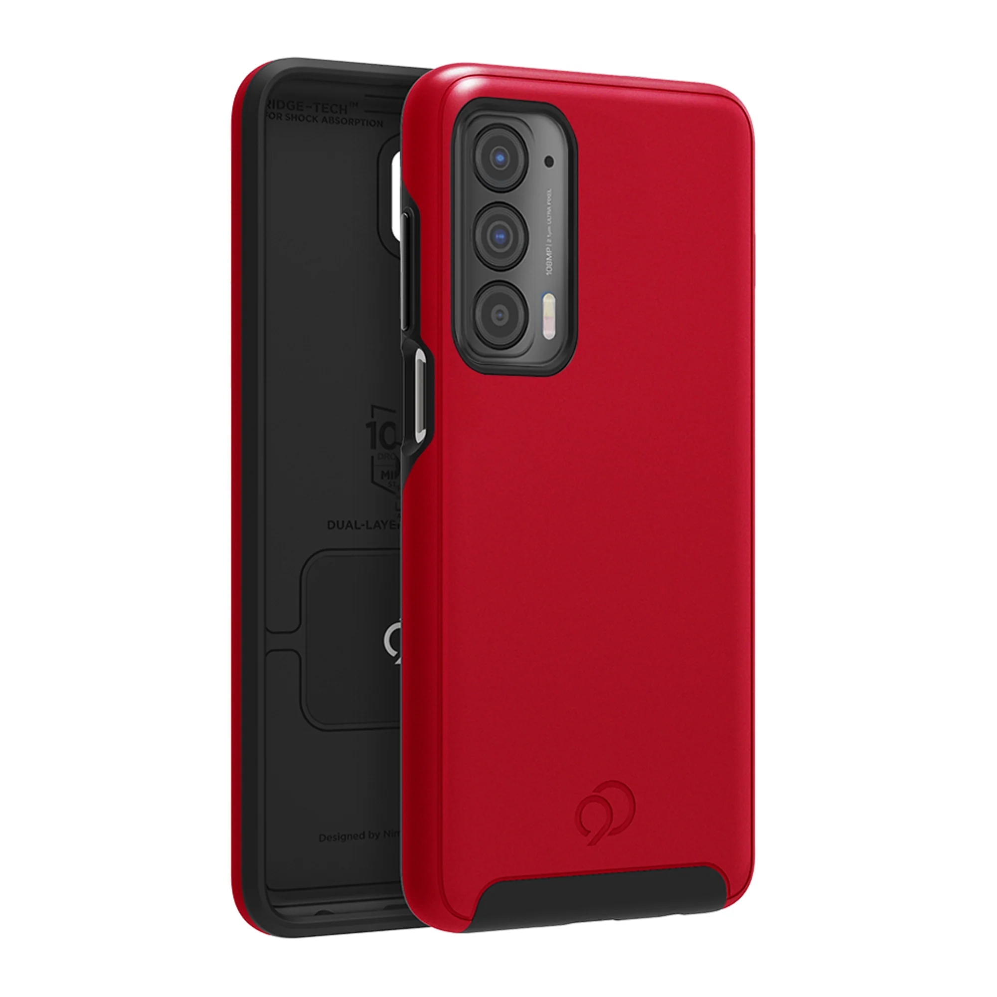 Nimbus9, Nimbus9 Cirrus 2 moto edge 2021 Case - Crimson