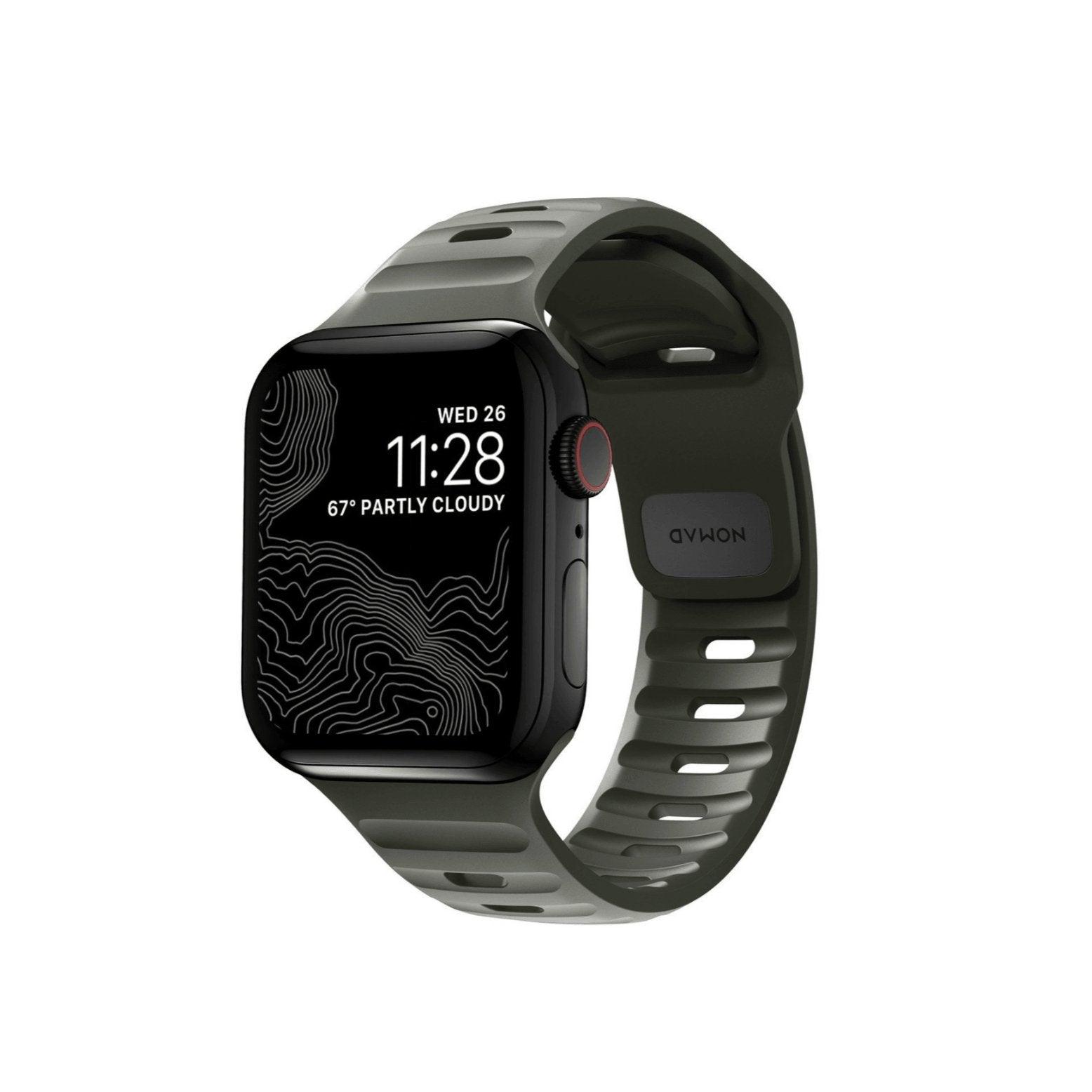 Nomad, Nomad Sport Strap (FKM) for Apple Watch - 44mm/42mm