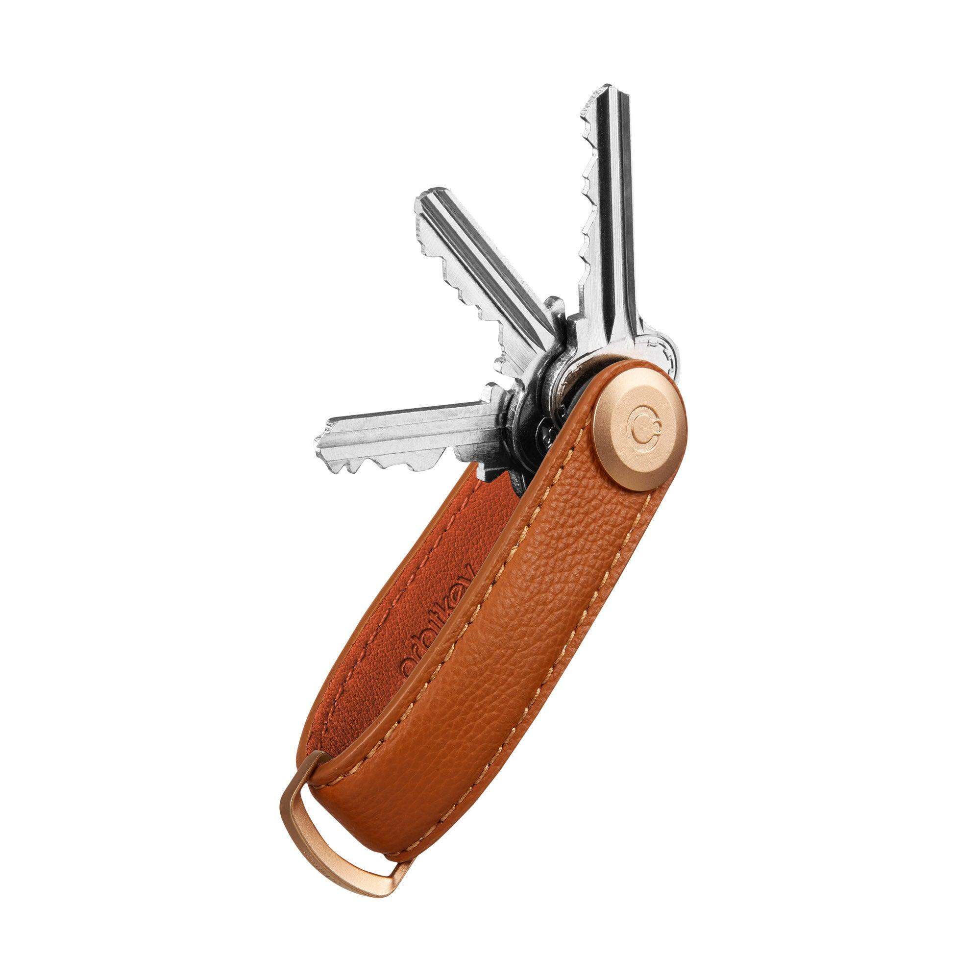 Orbitkey, Orbitkey Pebbled Leather Key Organiser