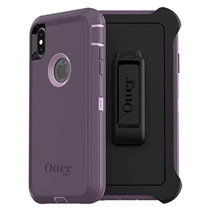 OTTERBOX, OtterBox Defender Series Case for Apple iPhone XS Max - Purple Nebula