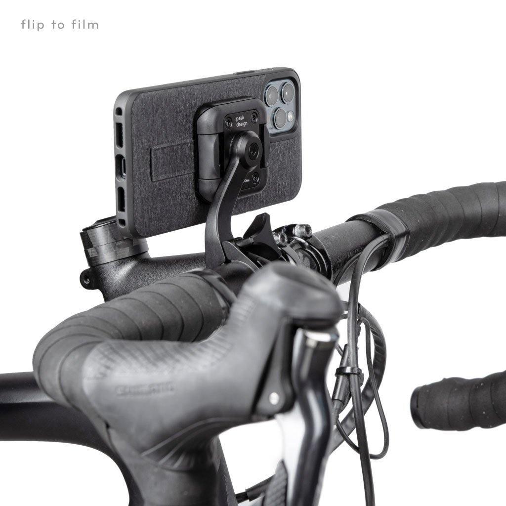 Peak Design, Peak Design Bike Mobile Mount Out Front (Black)