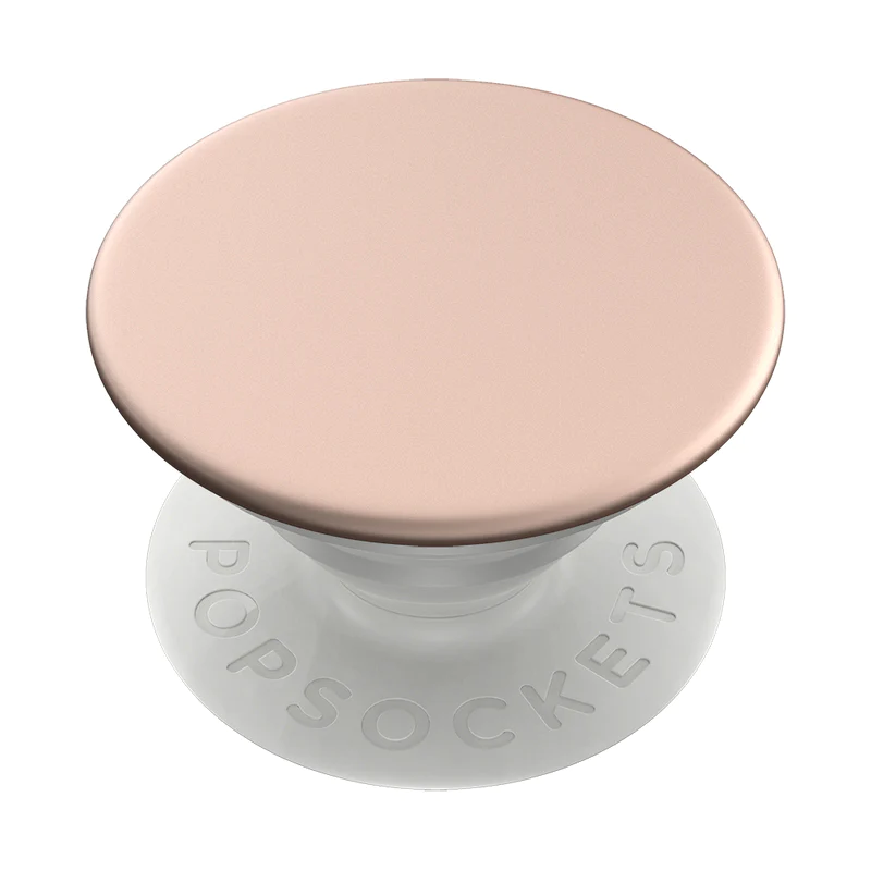 Popsockets, PopSockets Phone and Tablet Swappable PopGrip - Aluminum Rose Gold