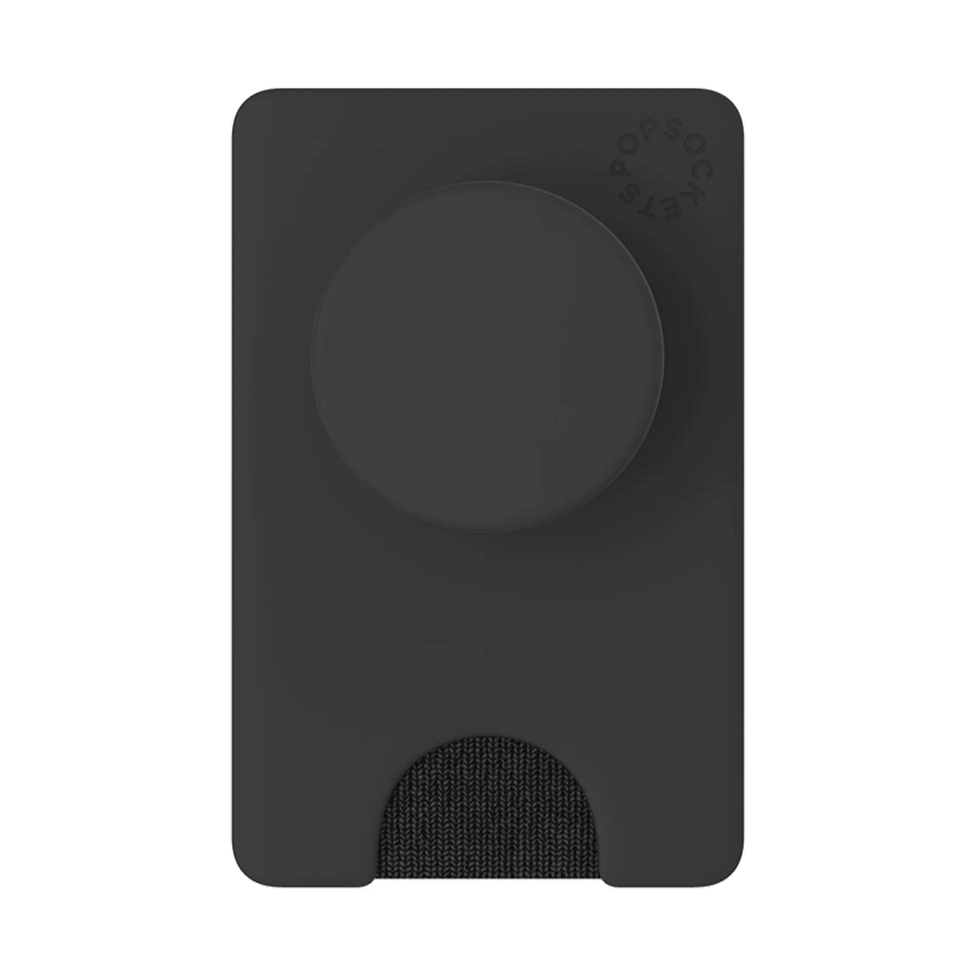 Popsockets, PopSockets PopWallet+ with Integrated Swappable PopTop - Black