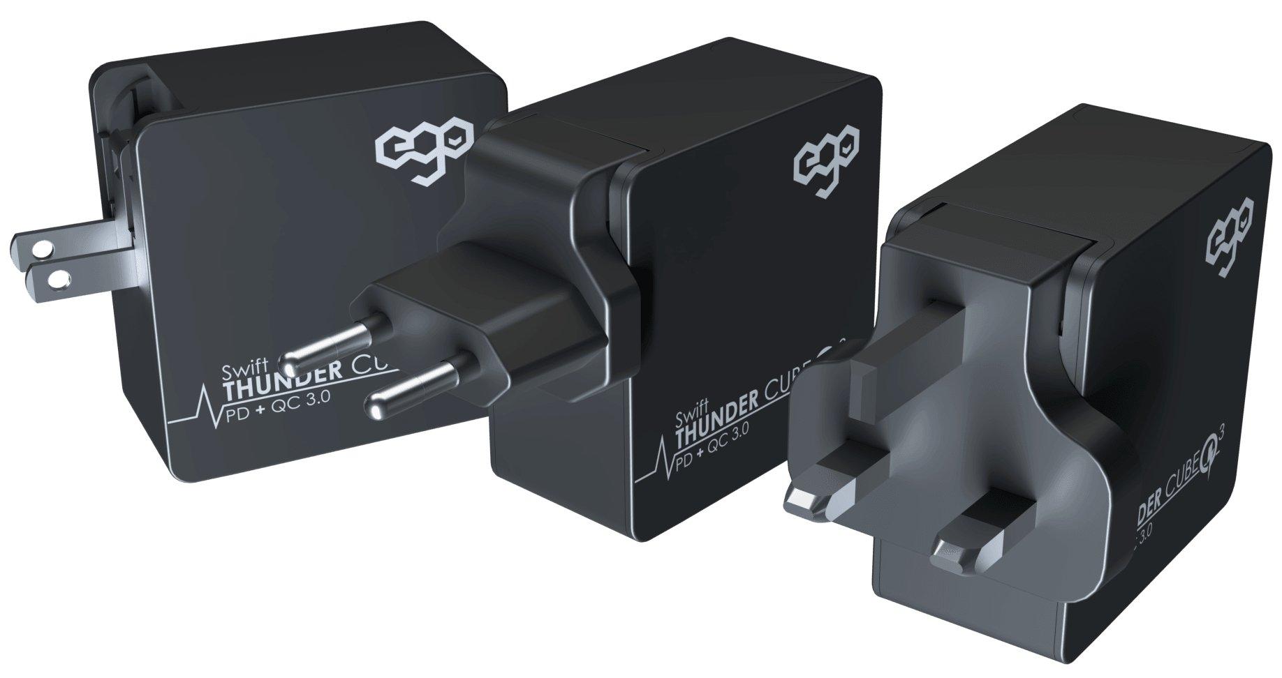 EGO, (Promo) Ego ThunderCube Charger (43W)