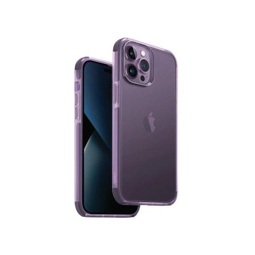 UNIQ, (Promo) UNIQ Hybrid iPhone 14 Series case Combat - Fig Purple