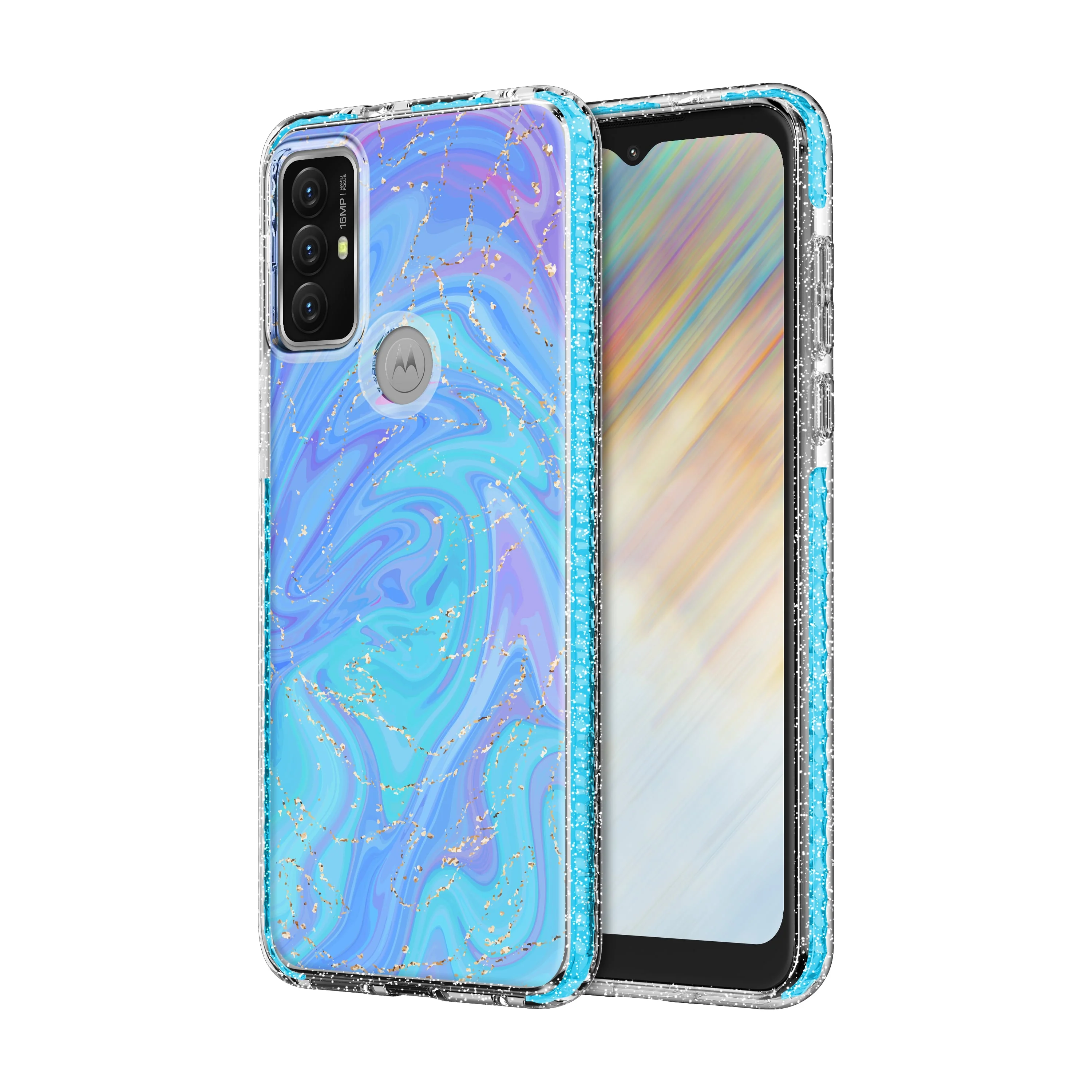 Puregear, PureGear Fashion Series moto g play (2023) Case - Unicorn Water