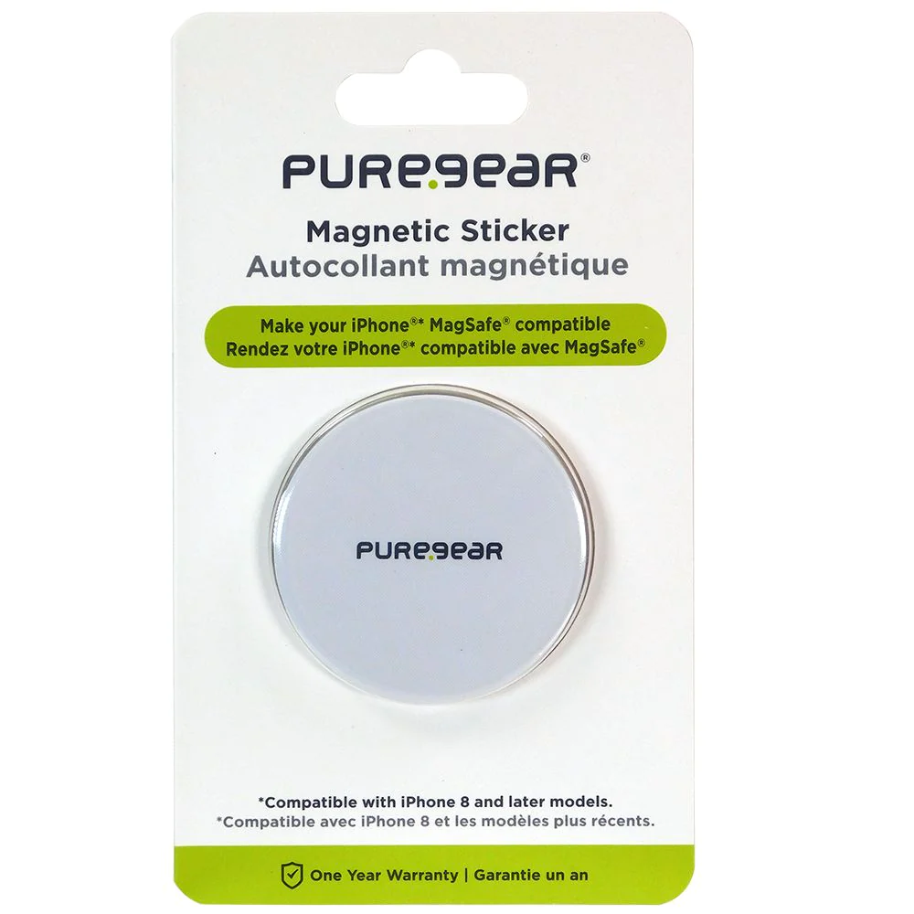 Puregear, PureGear Magnetic MagSafe Sticker - White