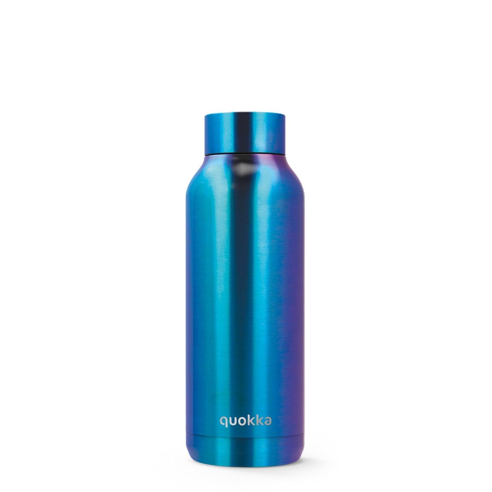 Quokka, Quokka Stainless Steel Bottle Solid 510ML - Neo Chrome