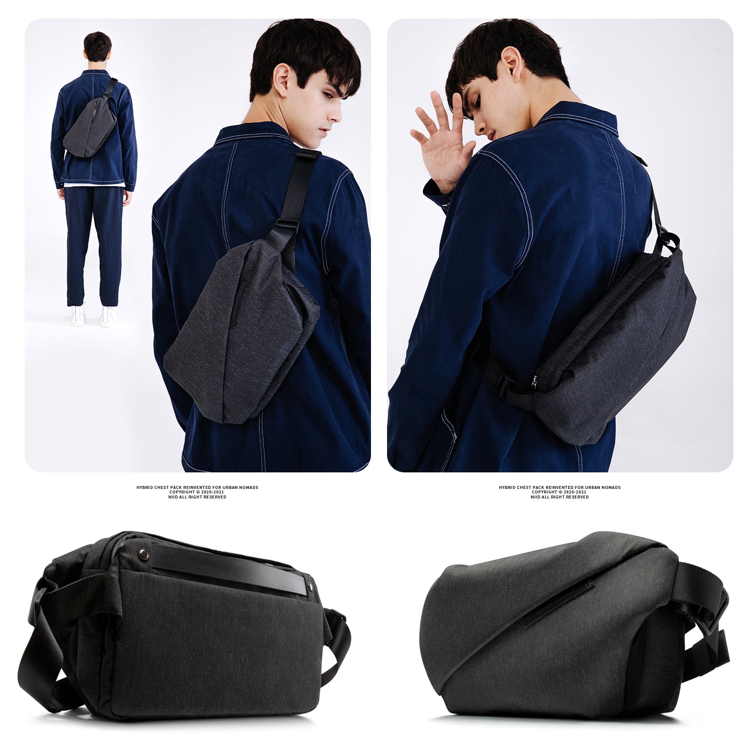 NIID, R0 Plus Sling Bag - NIID X URBANATURE