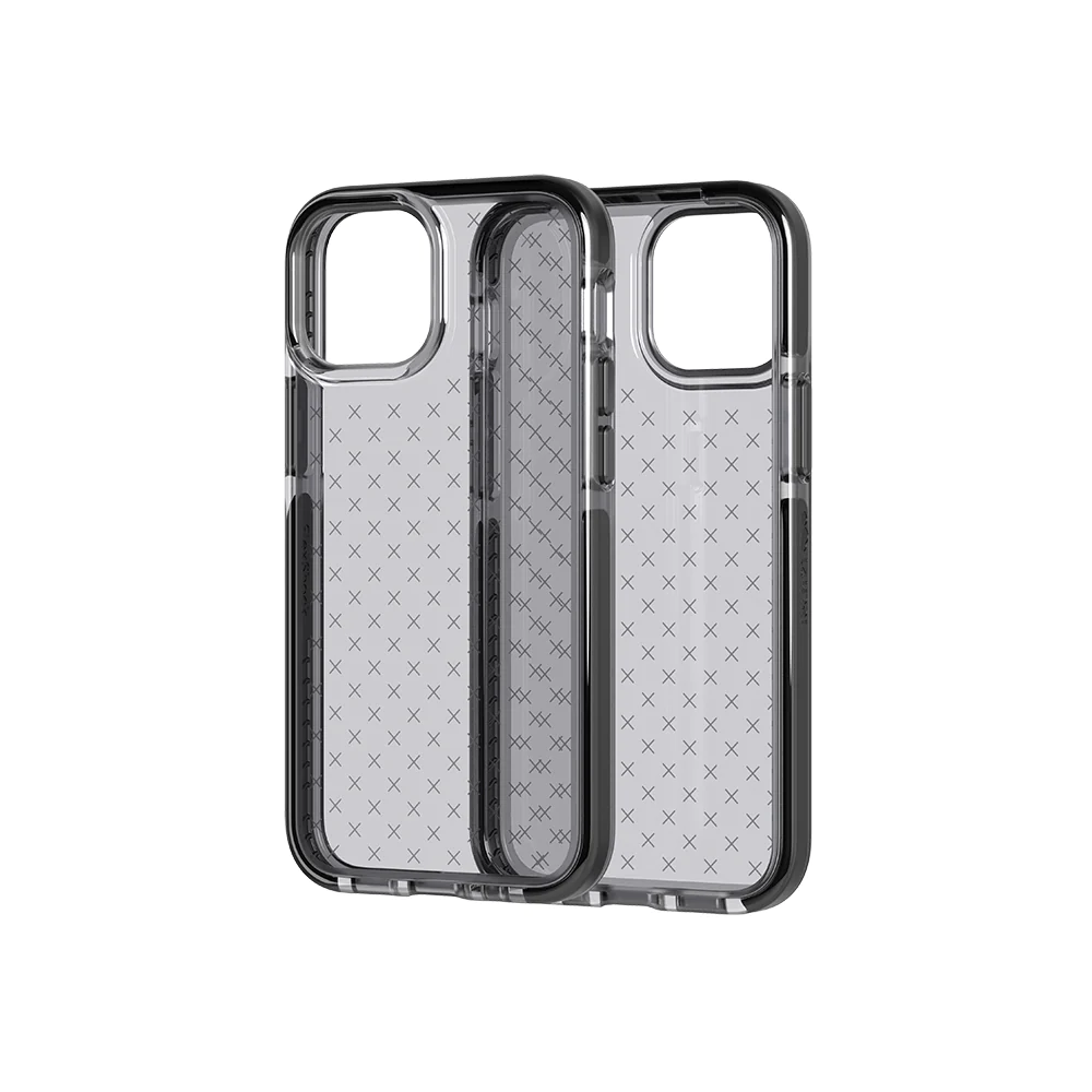 Tech21, Tech21 Evo Check iPhone 13 Mini Case - Smoke Black