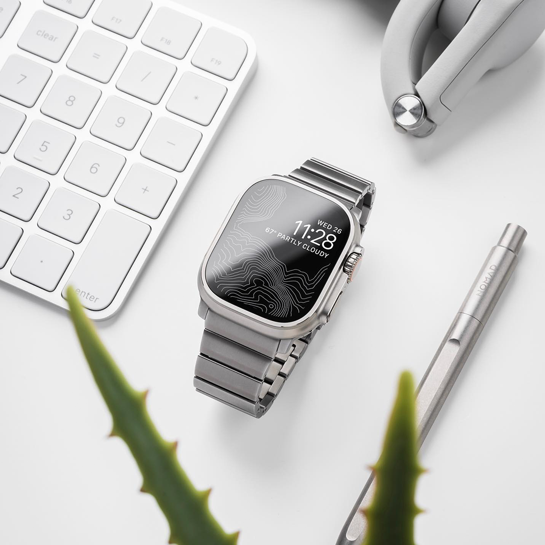 Nomad, Titanium Band for Apple Watch