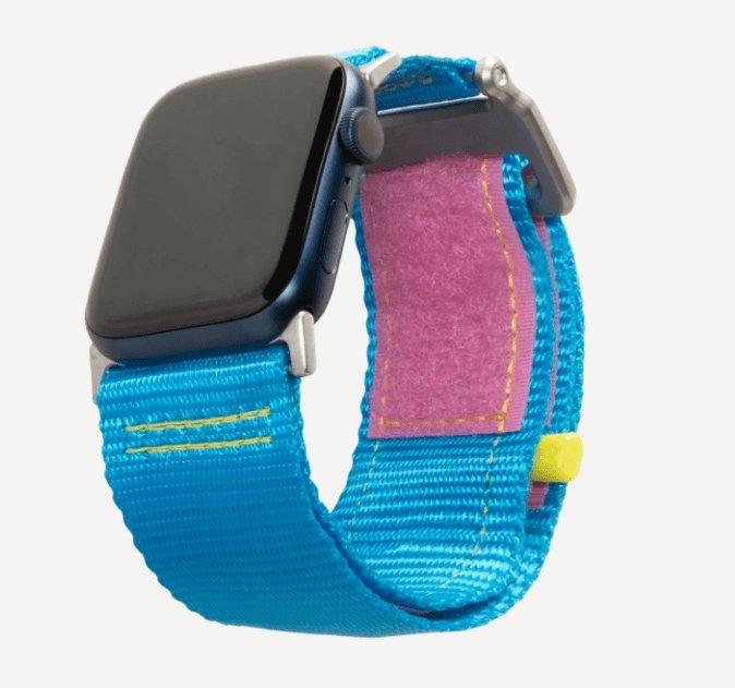 UAG, UAG Active Watch Strap for Apple Watch 44/42 - 80's Blue/Pink