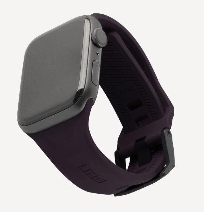 UAG, UAG Scout Silicone Strap for Apple Watch 44/42 - Eggplant