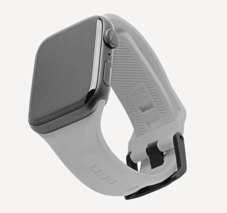 UAG, UAG Scout Silicone Strap for Apple Watch 44/42 - Silver