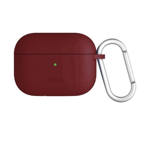 UNIQ, UNIQ Vencer Apple AirPods Pro Silicone Hang Case - Maroon