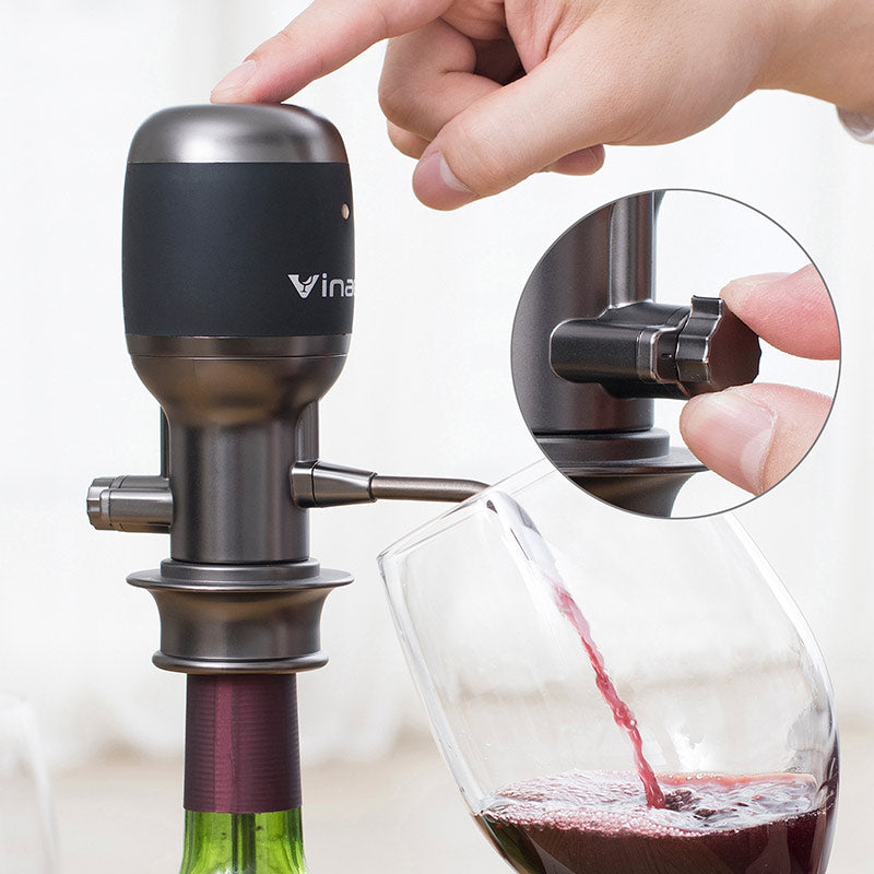 Vinaera, Vinaera Pro (Gen. 2) - Adjustable Electric Wine Aerator