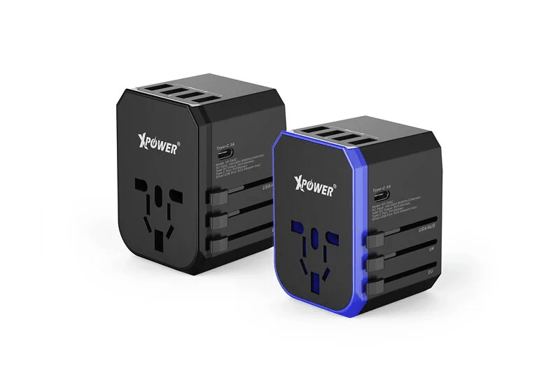 Xpower, XPower 28W 5 Output Travel Adaptor TA5C - Black