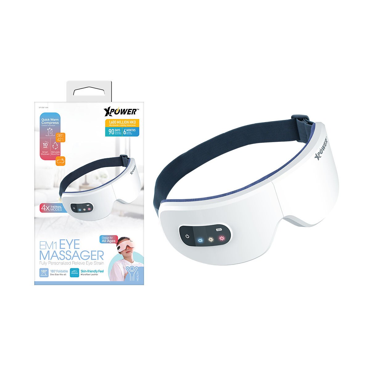 Xpower, XPower EM1 Eye Massager