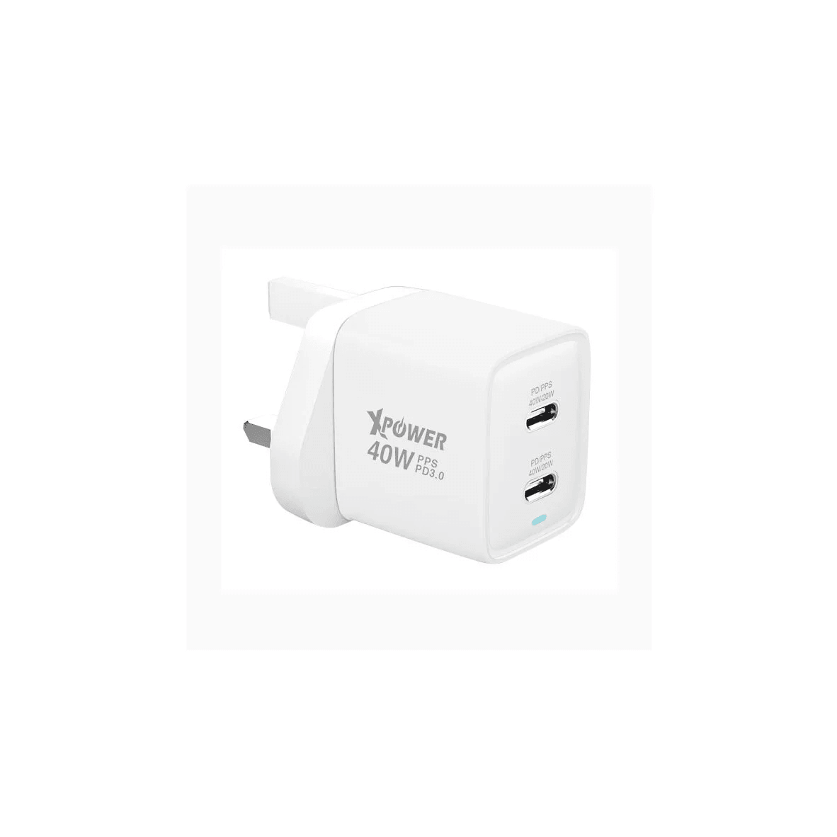 Xpower, XPower GW40 40W PD/PPS Mini GaN Charger - White