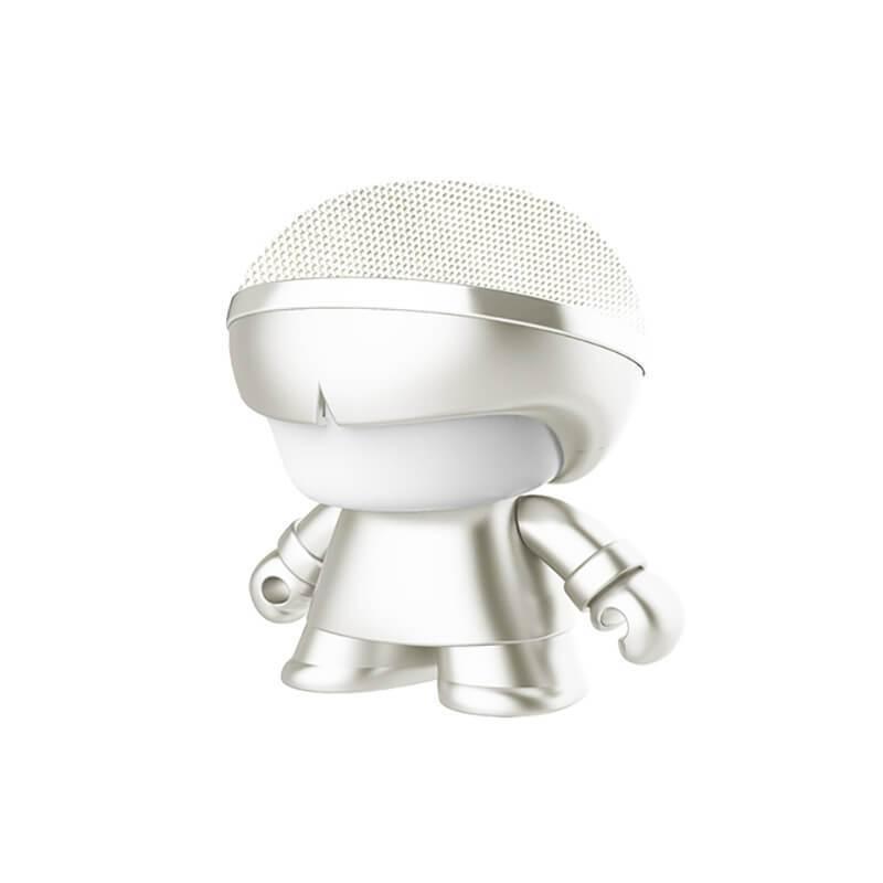 Xoopar, Xoopar Boy Mini 3W Wireless Art Toy speaker Metallic Edition - White