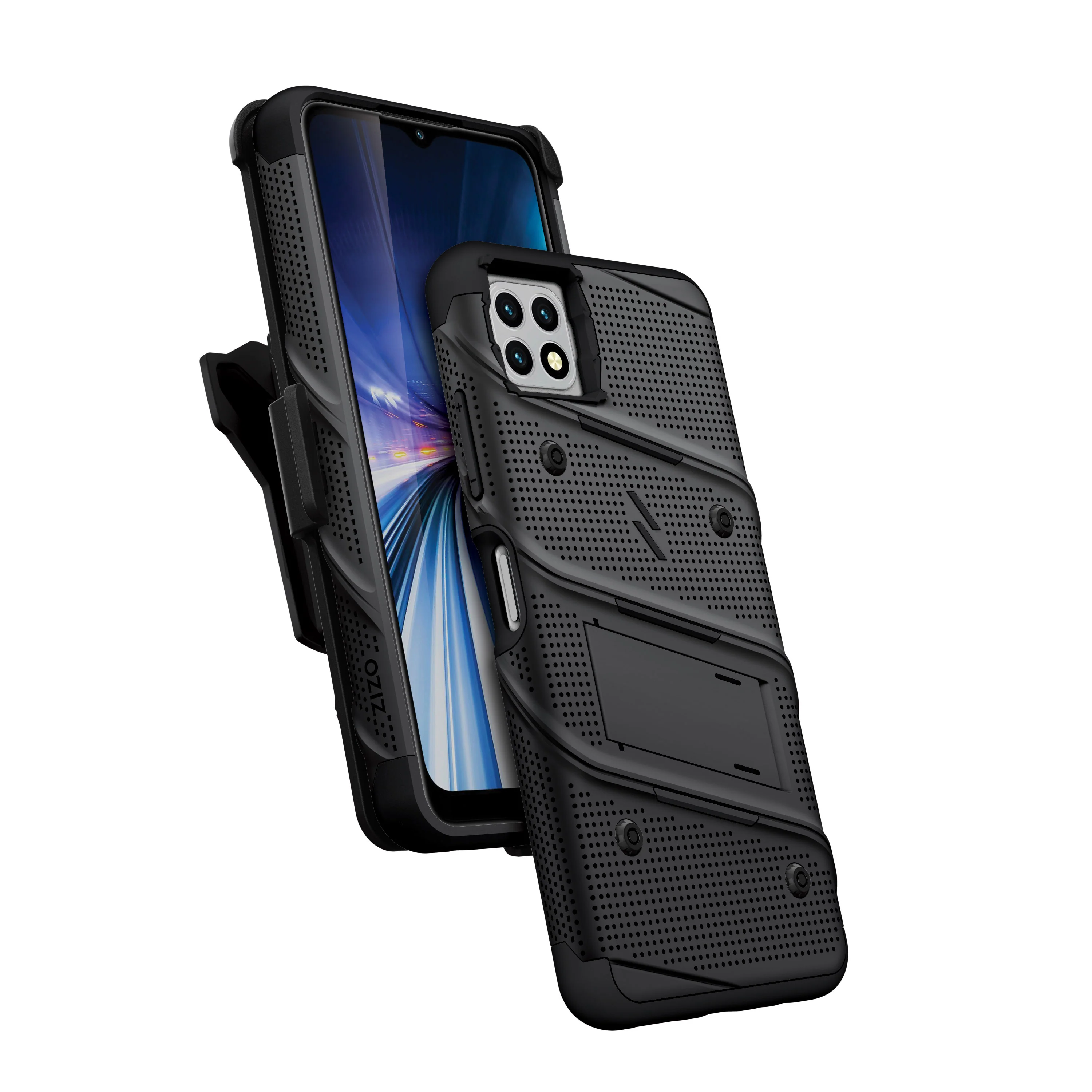 Zizo, ZIZO BOLT Bundle Celero 5G Case - Black