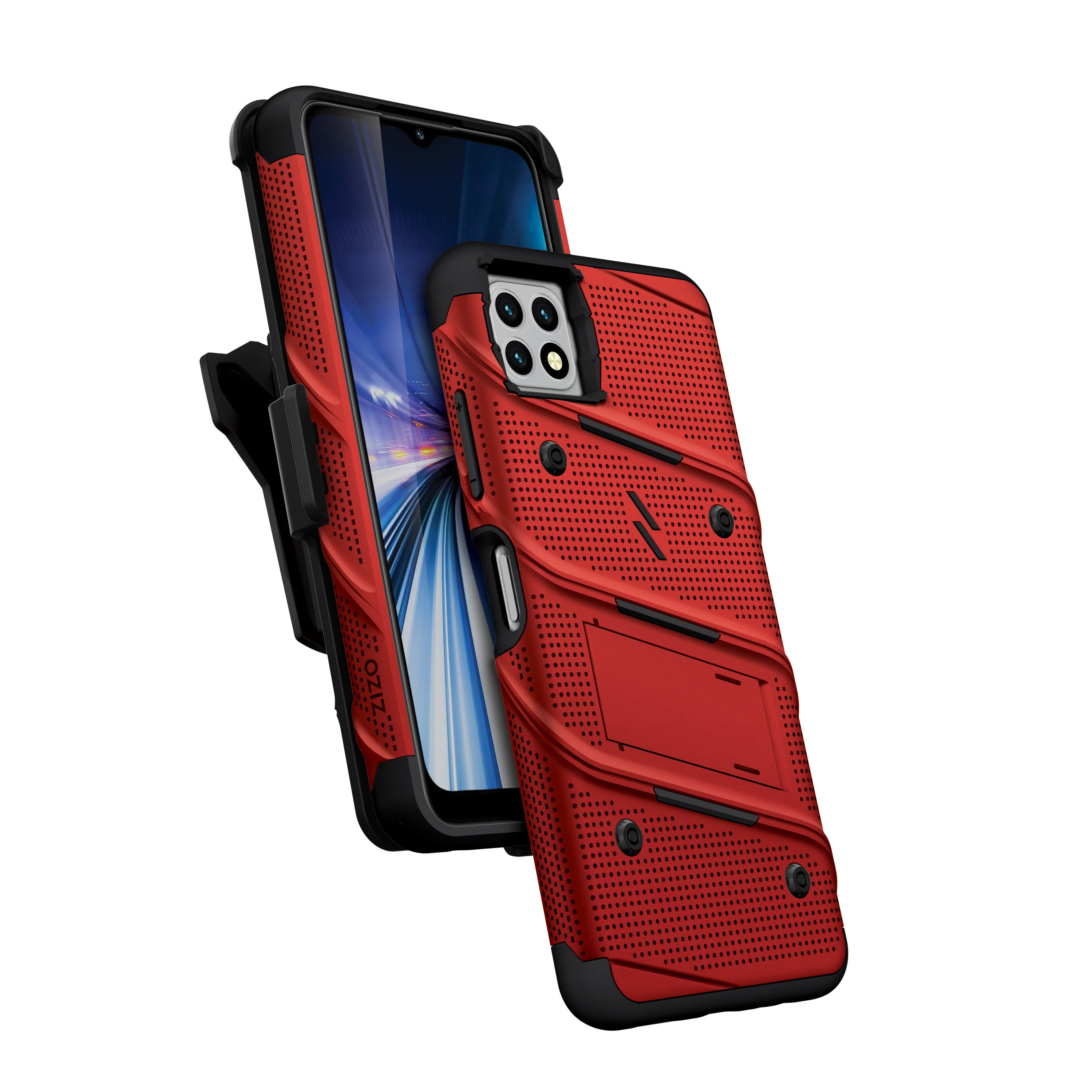 Zizo, ZIZO BOLT Bundle Celero 5G Case - Red